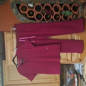 Figs Burgundy Plum Scrubs Scrub Set